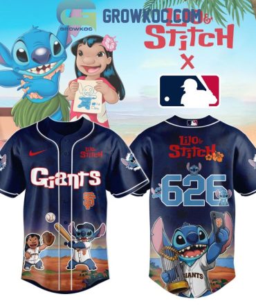 Exclusive Giants X Lilo & Stitch Jersey - Limited Edition Mlb Fan Gear