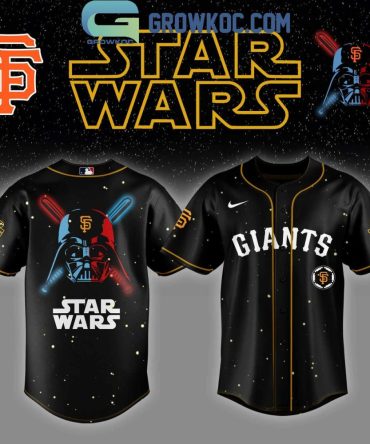 Limited Edition Giants Star Wars Baseball Jersey - Ultimate Fan Gear!