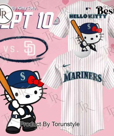 Hello Kitty Mariners Baseball Jersey - Limited Edition Collectible Gear