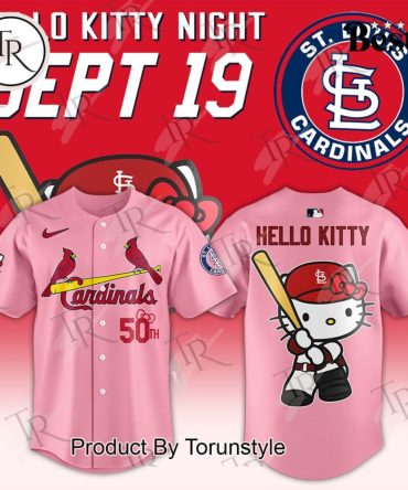 Exclusive Hello Kitty St. Louis Cardinals Jersey – Limited Edition Pink Mlb Gear