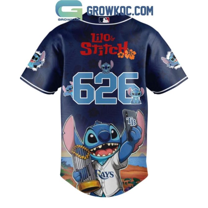 Lilo & Stitch Tampa Bay Jersey - Limited Edition Mlb Fan Gear For Kids & Adults - Image 3