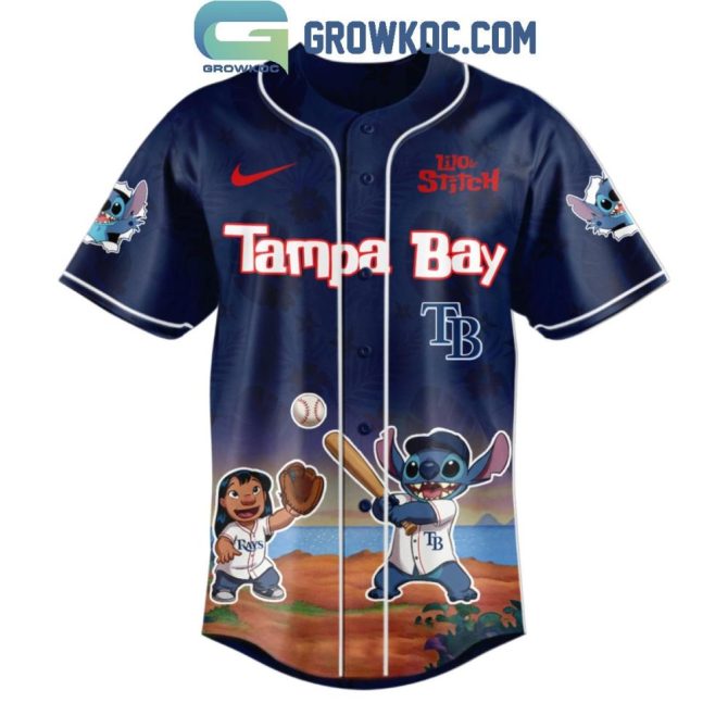 Lilo & Stitch Tampa Bay Jersey - Limited Edition Mlb Fan Gear For Kids & Adults - Image 2