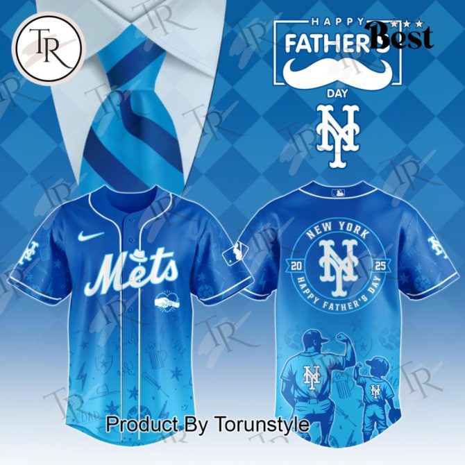 Celebrate Father'S Day In Style - Limited Edition New York Mets Jersey For Dads!