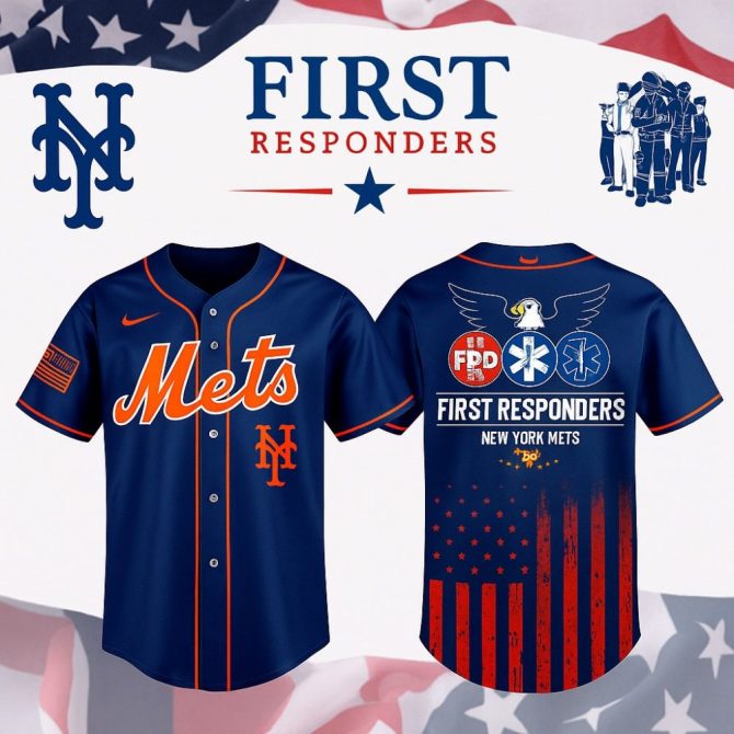 Ny Mets First Responders Tribute Jersey - Show Your Support In Style!
