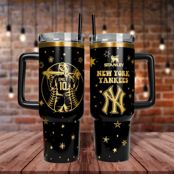 Custom New York Yankees Stanley Mug - Personalized Sports Fan Gift