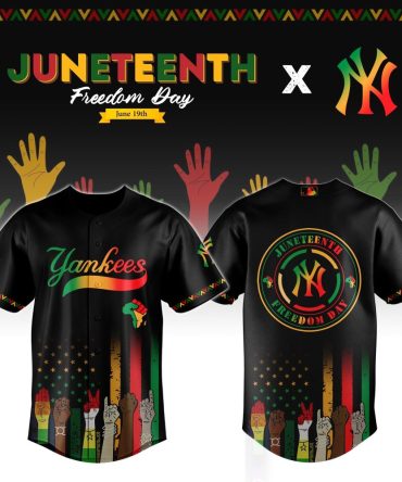 Celebrate Juneteenth: Limited Edition Freedom Day Baseball Jersey - Vibrant Design, Perfect Gift!