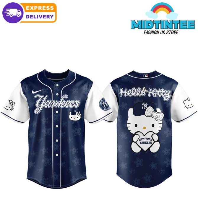 Hello Kitty Yankees Jersey – Limited Edition Theme Game Night Apparel - Image 2