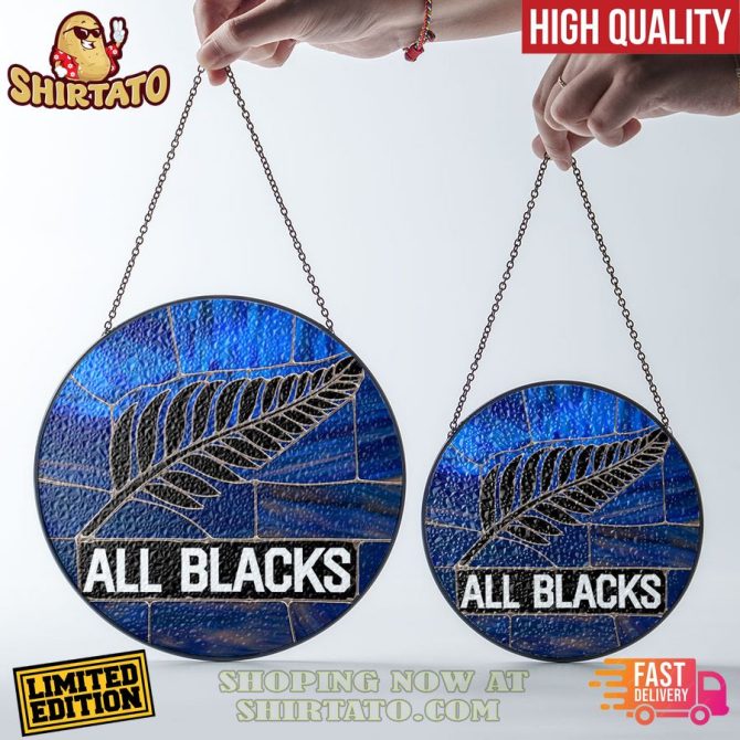Limited Edition All Blacks Stained Glass Decor – High Quality, Fast Delivery! - Image 3