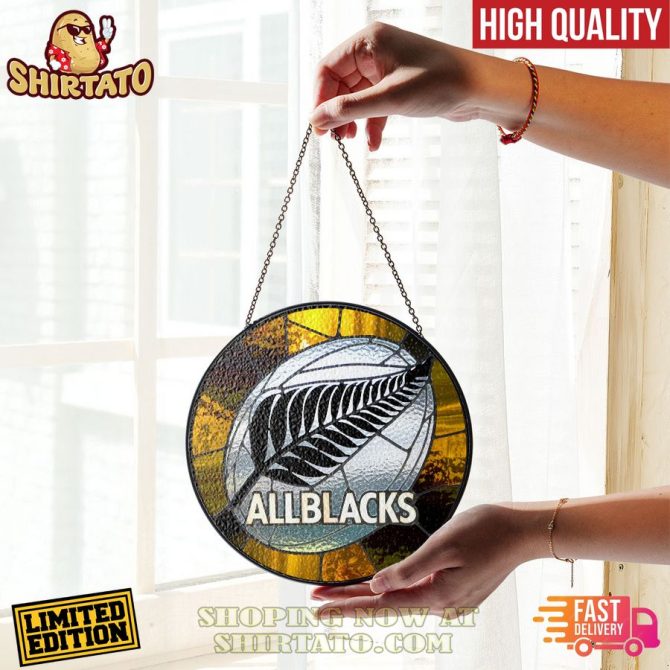 Limited Edition All Blacks Stained Glass Art - High Quality & Fast Delivery! - Image 2