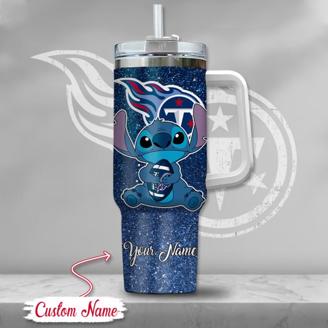 Custom Name Tennessee Football Tumbler With Cute Character Design - Perfect Gift! - Image 2