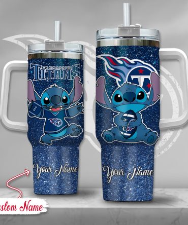 Custom Name Tennessee Football Tumbler With Cute Character Design - Perfect Gift!