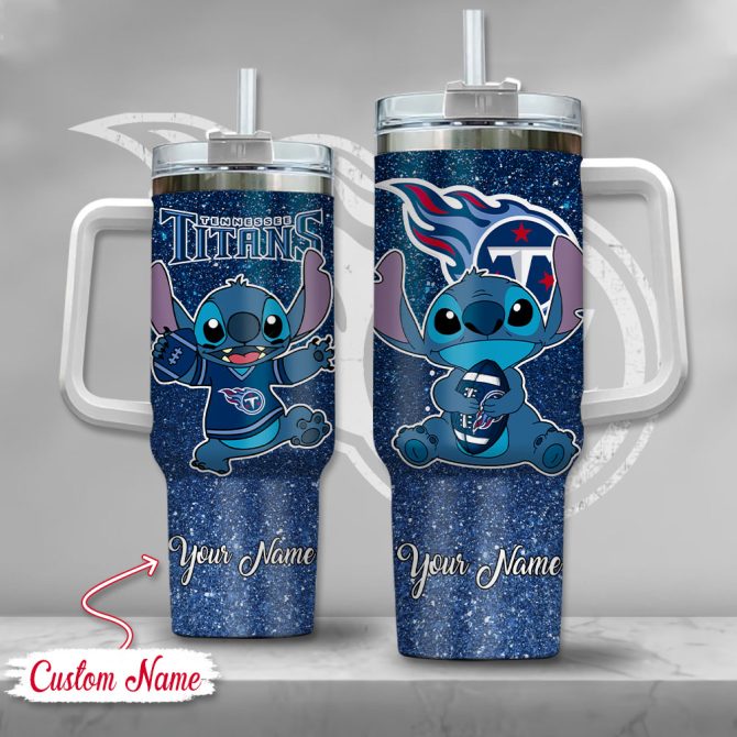 Custom Name Tennessee Football Tumbler With Cute Character Design - Perfect Gift!