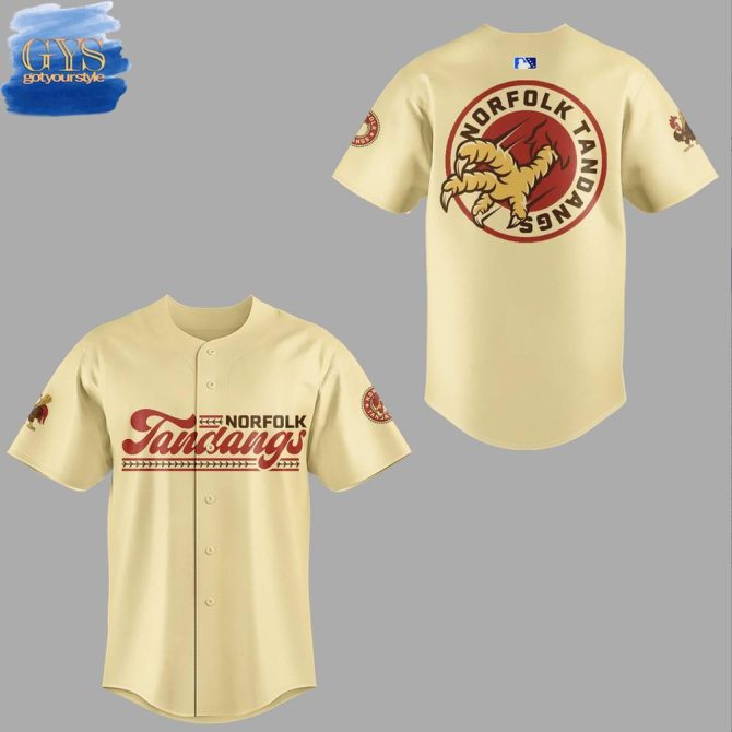 Norfolk Tandas Team Jersey - Premium Baseball Fan Apparel, Unisex Sizes Available - Image 2