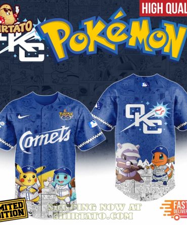 Limited Edition Pokémon Baseball Jersey - High Quality, Fast Delivery!