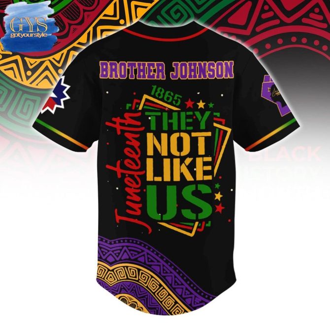 Custom Juneteenth Baseball Jersey - Celebrate Black History Month In Style! - Image 3