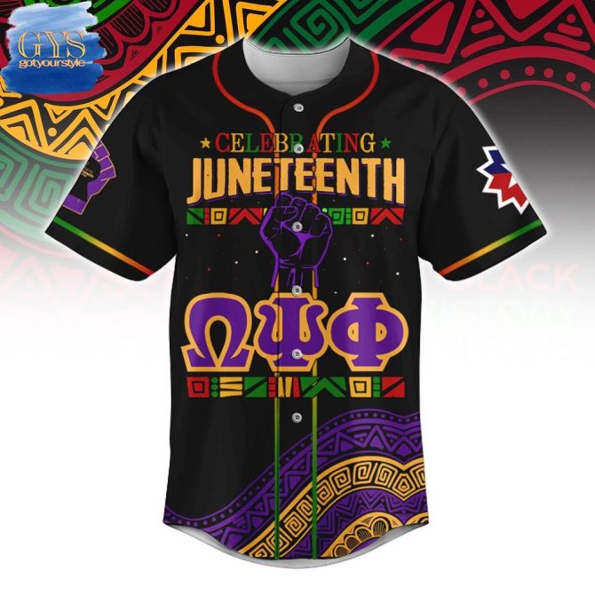 Custom Juneteenth Baseball Jersey - Celebrate Black History Month In Style! - Image 2