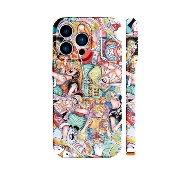 Vibrant Anime Phone Case - Compatible With Iphone 13 Pro Max - Durable & Stylish