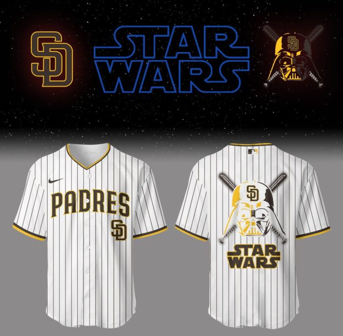 Limited Edition Padres X Star Wars Jersey – Ultimate Fan Gear!
