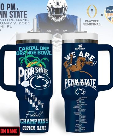 Custom Penn State Nittany Lions Championship Mug - Orange Bowl 2025 Souvenir