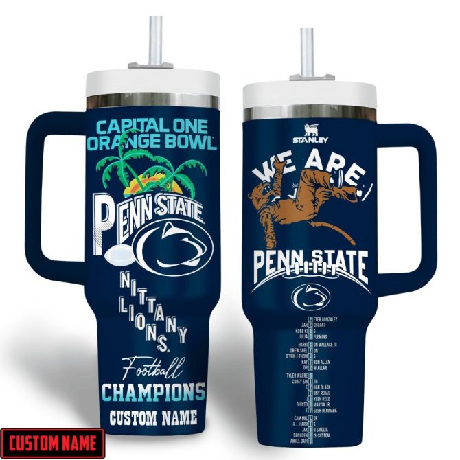 Custom Penn State Nittany Lions Championship Mug - Orange Bowl 2025 Souvenir - Image 2