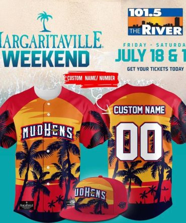 Custom Margaritaville Weekend Jersey & Cap Set – Personalize With Name & Number!