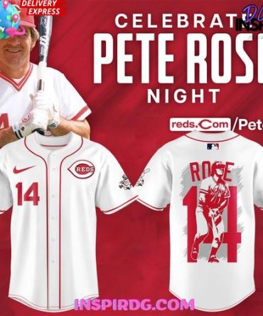 Pete Rose Cincinnati Reds 2025 Baseball Jersey