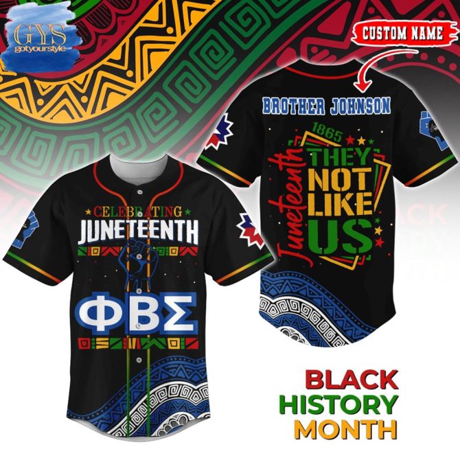 Custom Juneteenth Baseball Jersey - Celebrate Black History Month In Style!