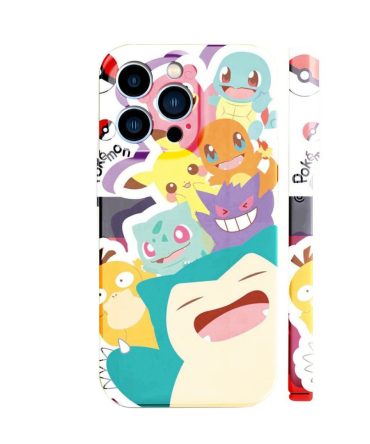 Pokémon Vibrant Cartoon Character Phone Case - Perfect Gift For Fans, Durable & Fun Design