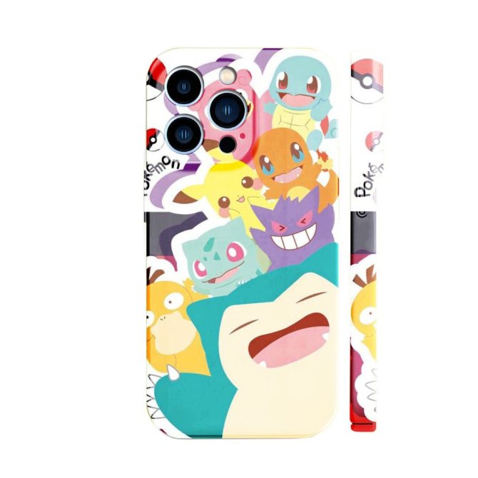 Pokémon Vibrant Cartoon Character Phone Case - Perfect Gift For Fans, Durable & Fun Design