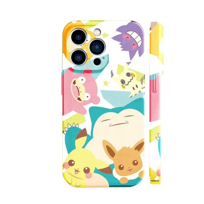 Pokémon Adorable Cartoon Character Phone Case For Iphone - Cute & Protective Cover