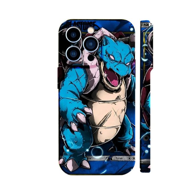 Pokémon Stylish Blue Turtle Monster Phone Case - Durable & Protective For All Models