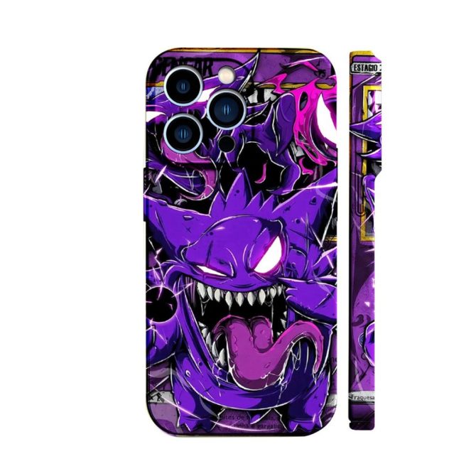 Pokémon Vibrant Purple Monster Case For Iphone 14 Pro Max - Durable, Stylish & Fun Design