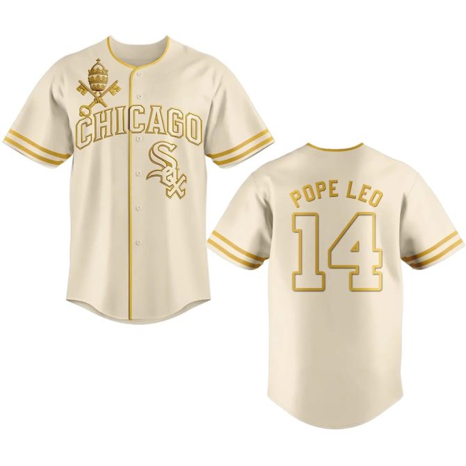 Limited Edition Chicago Baseball Jersey - Vintage Style, Iconic Design, Perfect Fan Gift!