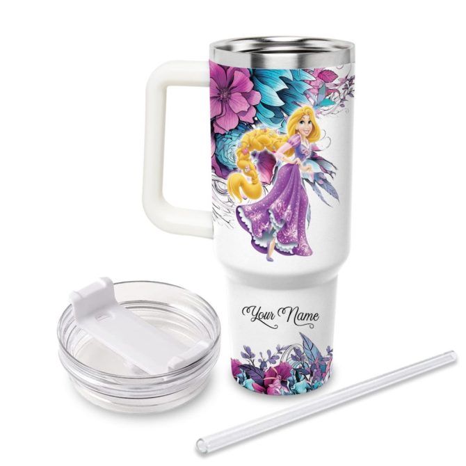Custom Rapunzel Tumbler - Personalized Name, Perfect Gift For Disney Fans! - Image 2