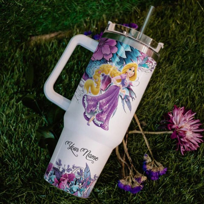 Custom Rapunzel Tumbler - Personalized Name, Perfect Gift For Disney Fans! - Image 6