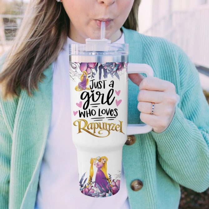 Custom Rapunzel Tumbler - Personalized Name, Perfect Gift For Disney Fans! - Image 5