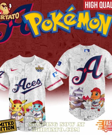 Limited Edition Pokémon Baseball Jersey – High Quality, Fast Delivery – Shop Now At Shirtato