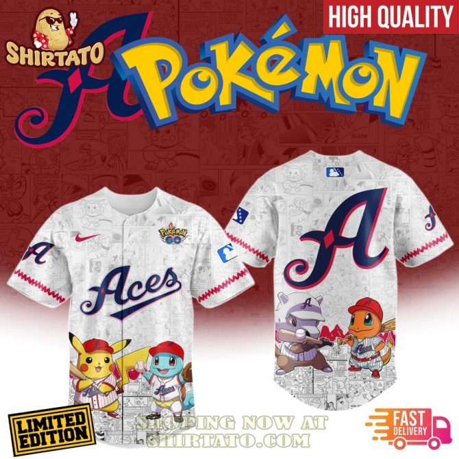 Limited Edition Pokémon Baseball Jersey – High Quality, Fast Delivery – Shop Now At Shirtato