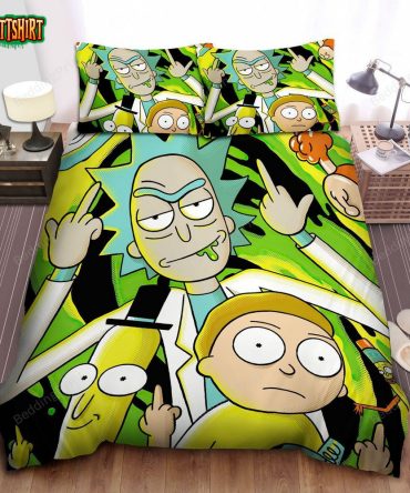 Vibrant Cartoon-Themed Bedding Set - Bold & Fun Design For Ultimate Comfort