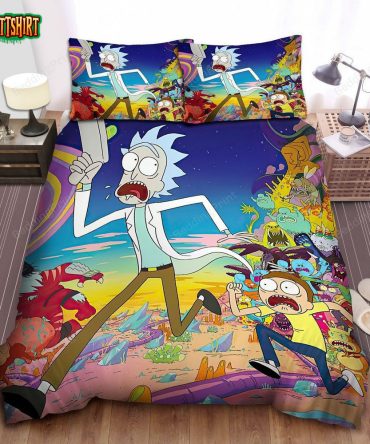Vibrant Cartoon-Themed Bedding Set - Fun And Colorful Comfort For Your Bedroom