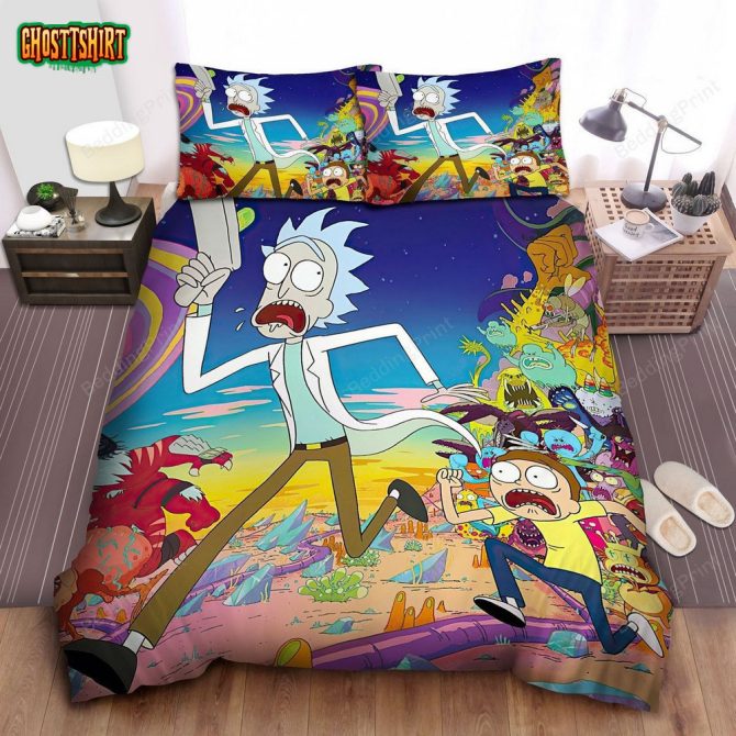 Vibrant Cartoon-Themed Bedding Set - Fun And Colorful Comfort For Your Bedroom