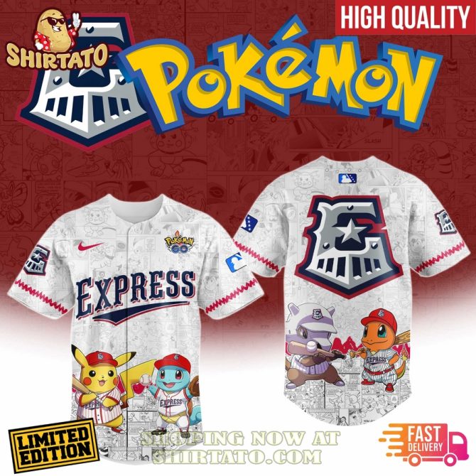 Limited Edition Pokémon Express Jersey - High Quality & Fast Delivery!