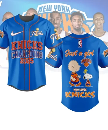 Ny Knicks 2025 Champions Peanuts Tee – Limited Edition Fan Gear