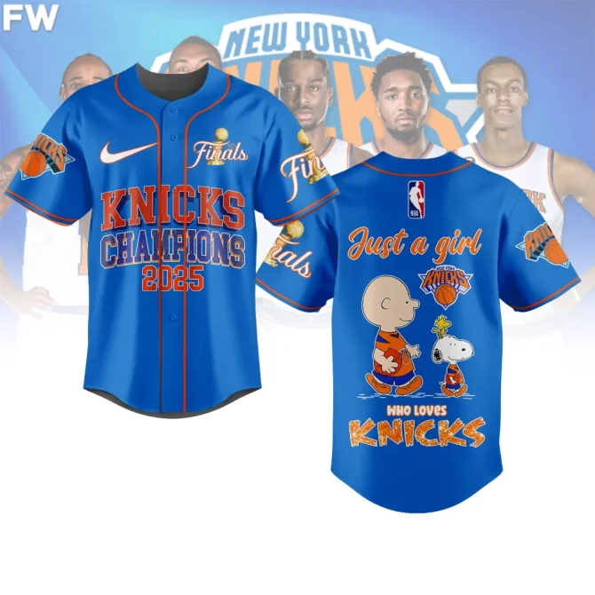 Ny Knicks 2025 Champions Peanuts Tee – Limited Edition Fan Gear