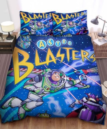 Buzz Lightyear Astro Blasters Kids Bedding Set – Vibrant Space Adventure Comforter