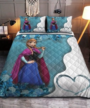 Cozy Kids' Princess Bedding Set - Soft Quilt & Pillowcases For Dreamy Nights