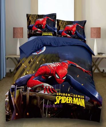 Spider-Man Twin Bedding Set - Kids' Superhero Comforter & Pillowcases