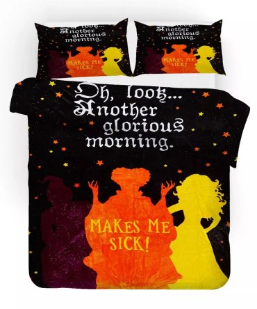 Magical Morning Quote Bedding Set - Cozy & Fun Design For Witchy Vibes