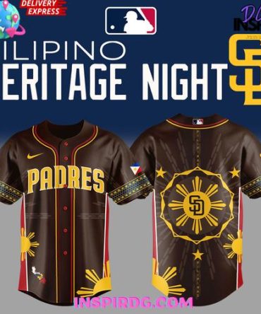 Limited Edition Padres Filipino Heritage Night Jersey - Celebrate Culture In Style!