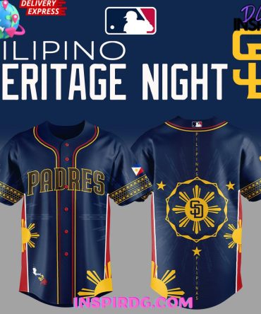 Limited Edition Padres Filipino Heritage Night Jersey - Celebrate Culture In Style!
